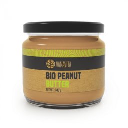 Alimente fitness BIO Unt de arahide - VanaVita - GymBeam