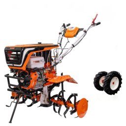 Motosapatoare Ruris 918K PRO, 18 CP, roti cauciuc, 600x12