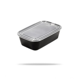 Genti sport Caserolă pentru alimente Black - GymBeam