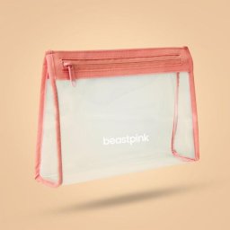 Genti sport Geantă de toaletă Transparent - BeastPink - GymBeam