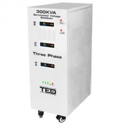 Stabilizator retea maxim 300KVA-SVC cu servomotor trifazat-trifazat TED007469
