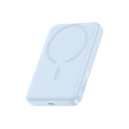 Baterie externa EnerFill FM11, 10000mAh, 22.5W, prindere magnetica incarcare wireless 15W, 1 x USB Type-C, cablu inclus USB Type-C la USB Type-C 30cm, albastru