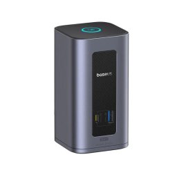 Nomos NU1 Air Spacemate 12-in-1, conectare PC USB-C, 2xHDMI 2K@60,2xDP2K@60,2xUSB-C (10Gbps),2xUSB-A 5Gb,2xUSB-A,RJ45,PD 100W, gri