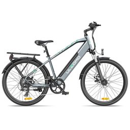 Biciclete electrice ULZOMO METRO 26 E-bike (Grey)