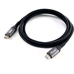 USB-C (4.0 Gen 3) Type-C to C Extension Cable, 1.2m, M/M, Black