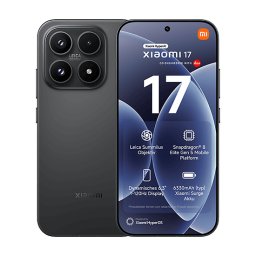 Smartphone 17 256GB 12GB RAM 5G Dual SIM Black