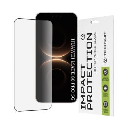 Folie pentru Huawei Mate 80 Pro - Techsuit 111D Full Cover / Full Glue Glass - Black