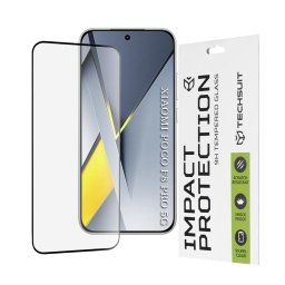 Folie pentru Xiaomi Poco F8 Pro - Techsuit 111D Full Cover / Full Glue Glass - Black