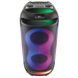 Boxa portabila Boxa portabila GoGEN PARTEE BPS 696, 70 W, Bluetooth, Karaoke cu microfon, FM, USB, AUX, LED, TWS, Negru