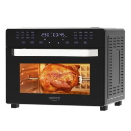 Cuptor Cuptor Electric cu Air Fryer Incorporabil CR 6323, 30 Litri, 24 Functii de Gatire, 2200 W, Grill Electric, Rotisor, Negru