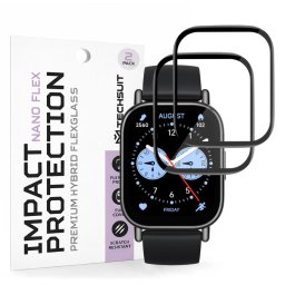 Folie pentru Xiaomi Redmi Watch 5 Lite (set 2) - Techsuit Nano Flex - Black