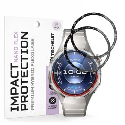 Folie pentru Huawei Watch GT 6 Pro (set 2) - Techsuit Nano Flex - Black