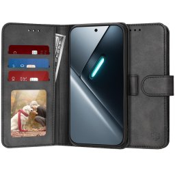 Husa Techsuit Diary Book - Husă tip carte (flip) - compatibil cu Xiaomi Poco X8 Pro - culoare Negru