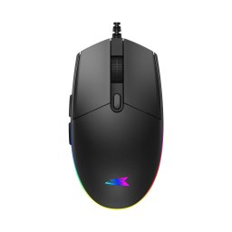Mouse Gaming cu fir CRAB BGM-111 3200 DPI Negru