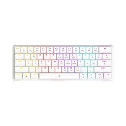 Tastatura White Shark GK-006221 Nagamaki White-Mechanical-Blue.SW