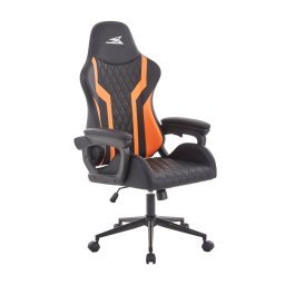 Scaun Gaming Whale Negru-Portocaliu