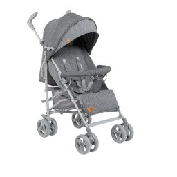 Lionelo - Carucior sport Irma, Cu husa de picioare, Cu plasa de tantari, Conform cu standardul european de securitate EN1888-1, Gri