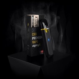 Eighty8 Vaporizator CBD CBN CBC CBG 60% Cherry Zkittles unica folosinta 1ml