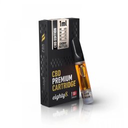 Eighty8 Pod CBD CBN CBC CBG 60% 510 pentru vaporizator cu terpene USA Cherry Zkittles 1ml