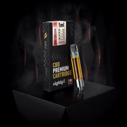 Eighty8 Cartus 510 Pod CBD CBN CBC CBG 60% cu terpene USA Mango 1ml