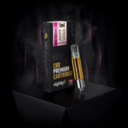 Eighty8 Cartus 510 Pod CBD CBN CBC CBG 60% cu terpene USA Mixed berries 1ml