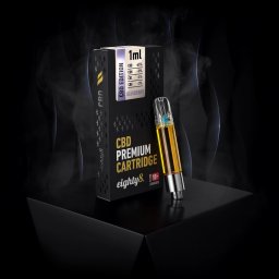 Eighty8 Cartus 510 Pod CBD CBN CBC CBG 60% cu terpene USA Blueberry 1ml