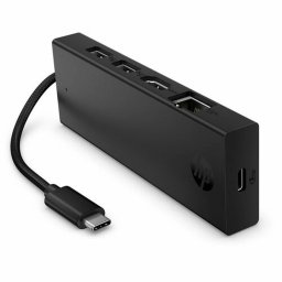 HP portabil USB-C 4K HDMI hub 65W 5 porturi BR1U0UT