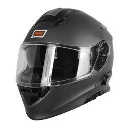 Casca moto rabatabila, Origine DELTA SOLID, sistem bluetooth integrat, culoare titanium mat, marime L