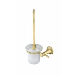 Perie WC cu suport FDesign Lacrima bronz antichizat