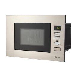 RESIGILAT - Cuptor cu microunde incorporabil STARCREST SMW-BI20X, 20 L, 800 W, Grill, Control Digital, Display LCD, Inox