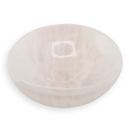 Bol rotund din Selenit, mare, 13-14cm