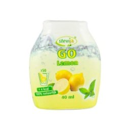 Indulcitor pe Baza de Stevie cu Aroma de Lamaie, 40 ml, Stevija