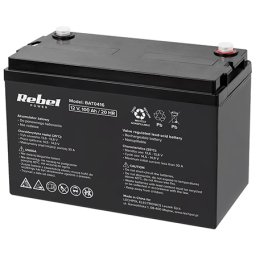 Acumulator stationar AGM VRLA 12V 100Ah Rebel pentru UPS si backup