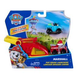 Patrula Catelusilor Marshall, figurina cu vehicul si lansator