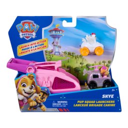 Set Patrula Catelusilor cu figurina Skye, vehicul si lansator