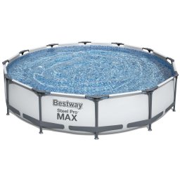 Piscina supraterana Bestway Steel Pro MAX 305x76 cm cu pompa filtrare