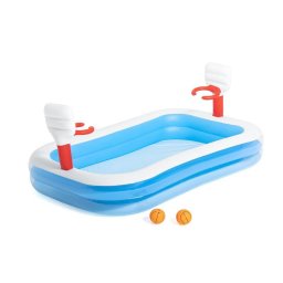 Piscina gonflabila pentru copii Bestway Basketball cu 2 cosuri, 251x168x102 cm