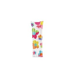 Saltea gonflabila Intex Fashion pentru apa, cu perna, 183x69 cm