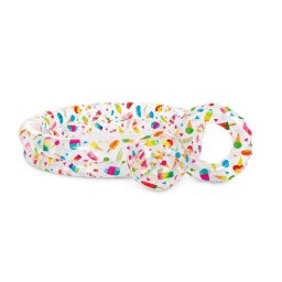 Piscina gonflabila pentru copii Intex Just So Fruity, 122x25 cm, cu minge si colac