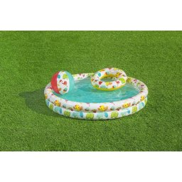 Piscina gonflabila pentru copii Bestway Play Pool Set 122x20 cm
