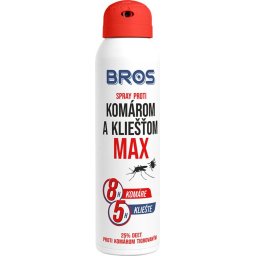 Spray repelent Bros impotriva tantarilor si capuselor, 90 ml