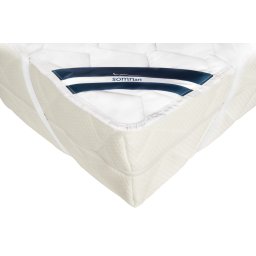Protectie pentru saltea Somnart din bumbac, 90x200 cm, alba