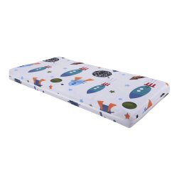 Saltea ortopedica Somnart 60x120 cm pentru bebelusi, husa impermeabila