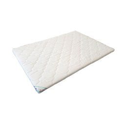 Topper saltea hipoalergenic Somnart 140x190x5 cm cu husa lavabila la 95°C