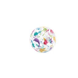 Minge gonflabila Intex Lively Print pentru plaja si apa, 51 cm