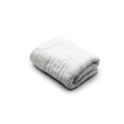 Prosop de maini din bumbac 100% SomnART, 500 gsm, 30x50 cm, alb