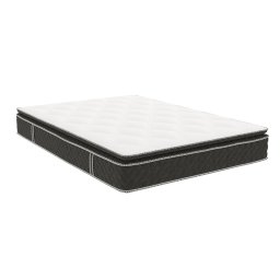 Saltea cu arcuri Bonell si spuma cu memorie Somnexpert Top Confort 90x200x30 cm