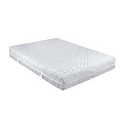 Husa saltea 160x200x20 cm Silver Forte, lavabila, cu fermoar detasabil