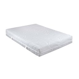 Husa saltea Silver Forte 140x200x20 cm lavabila, matlasata, cu fermoar