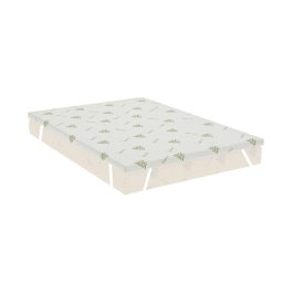 Topper saltea Aloe Vera 140x200 cm, 5 cm, husa detasabila si elastic